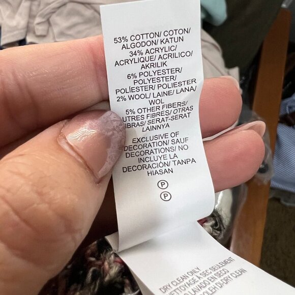 Lucky Brand Womens Brown Open Tribal Cardigan Sweater Small Fringe Long Sleeve - Picture 12 of 13